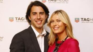 <b>ESTRELLA. </b>Vujacic es conocido también por ser pareja de Sharapova.