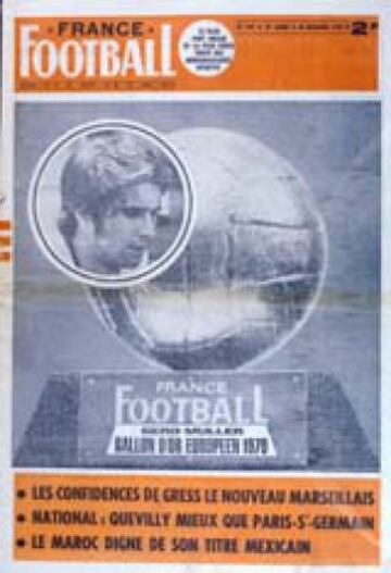 France Football: todas las portadas sobre el Bal車n de Oro desde 1956