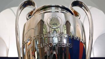 Trofeo de la Champions League.