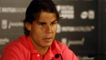 Rafa Nadal: "Este calendario nos acorta la carrera"