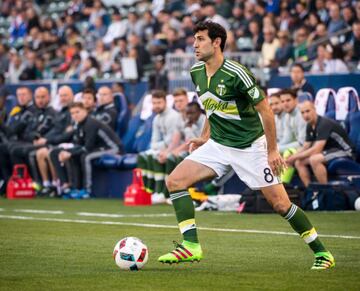 El jugador argentino fue figura y campe¨®n con Portland Timbers en el 2015.