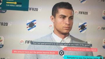 FIFA 20 convierte a Cristiano y Messi en entrenadores