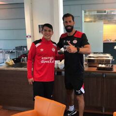 'Chucky' Lozano entrena por primera vez con el PSV