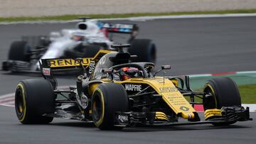 Carlos Sainz en Barcelona.