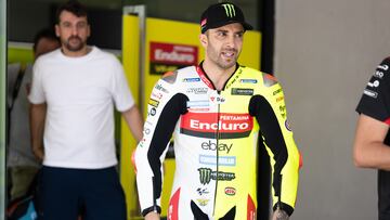 Andrea Iannone vuelve a MotoGP en el GP de Malasia.
