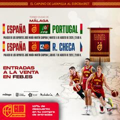 Todavía hay entradas para los partidos de la Selección en Málaga