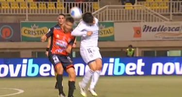 La insólita jugada que truncó el estreno goleador de Vargas en Audax: ¡no se puede creer!