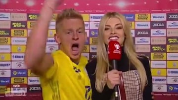 ¡Otro nivel! Zinchenko celebra así el triunfo ante Portugal