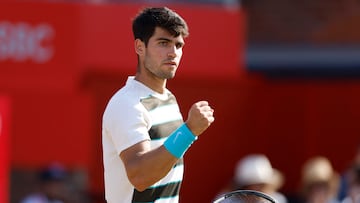 Resumen, resultado y ganador del Alcaraz - Rinderknech: cuartos de final del Torneo de Queen’s hoy en vivo online