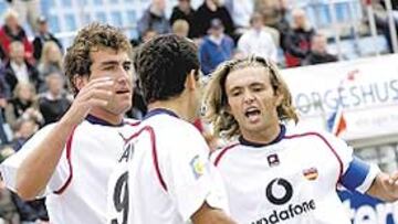 <b>EQUIPO. </b>El triunfo sobre Noruega necesitó una gran labor de equipo.