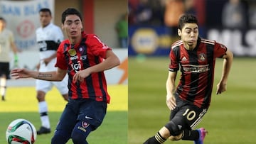 El mediocampista paraguayo se encontraba en las inferiores de Cerro Porteño, dos años después debutó en el máximo circuito. Hoy es considerado estrella de la MLS.