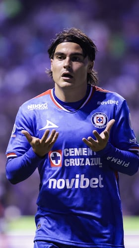 Luka Romero of Cruz Azul during the 3rd round match between Cruz Azul and Puebla as part of the Liga BBVA MX, Torneo Clausura 2026 at Cuauhtemoc Stadium, on January 17, 2026 in Puebla, Mexico.