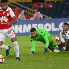 Santa Fe 1x1: Morelo letal y Roa con la '10' para clasificar