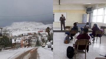 Frente Frío 27: Recorren horarios escolares en Sonora ante llegada de la Cuarta Tormenta Invernal