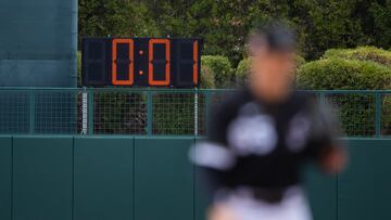 El reloj para realizar los lanzamientos ha logrado agilizar los encuentros del Spring Training