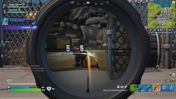Disparamos a un jugador enemigo usando un Fusil de Tirador Designado