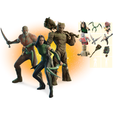 Drax, Groot, and Mantis from Marvel's ‘Guardians of the Galaxy’ coming to Fortnite