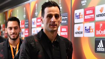 Kalinic espera en Madrid su fichaje por el Atlético de Madrid