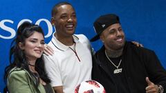 Era Istrefi, con Will Smith y Nicky Jam.