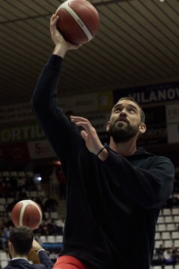 Marc Gasol debuta en la décima jornada de la Liga LEB Oro..