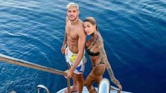 Theo Hern&aacute;ndez y Zoe Cristofoli.