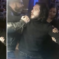 Kit Harington, de Juego de Tronos, la lía en un bar tras unas copas