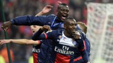 Matuidi celebra el gol del triunfo.