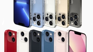 iPhone 13, Mini, Pro y Pro Max: todos los colores del nuevo móvil de Apple