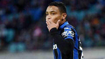 Luis Fernando Muriel, delantero colombiano de Atalanta