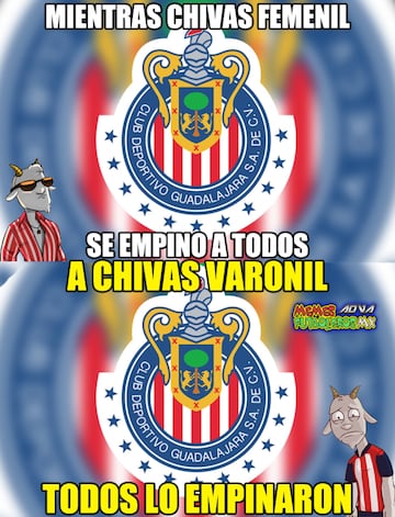 Los históricos memes del título de Chivas en la Liga MX Femenil