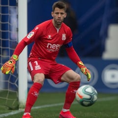 El Alcorcón ha utilizado a sus tres porteros en la Liga