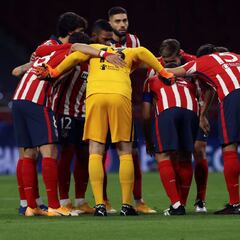 1x1 del Atlético: Llorente, Correa, Carrasco... nadie pudo marcar