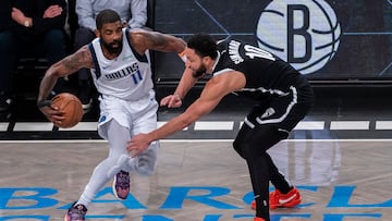 The Mavericks player put up 36 points over his former team, the Brooklyn Nets in Dallas' victory on Tuesday, and he says he doesn’t think about his past.
