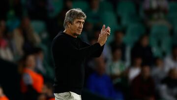 Pellegrini, durante un partido.