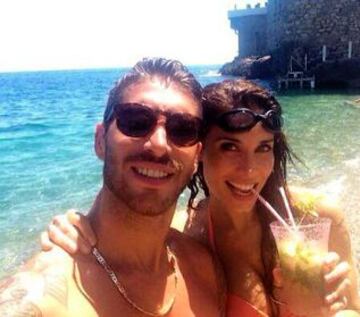 Sergio Ramos y Pilar Rubio.