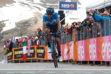 Decimotercera etapa entre Pinerolo y Ceresole Reale de 196 km. Mikel Landa.