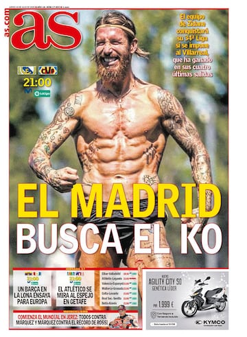 Las portadas de AS de julio