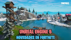 Unreal Engine 5 llega a Fortnite; es el primer juego en utilizar el motor