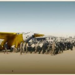 El inesperado aterrizaje del ‘Pájaro Amarillo’