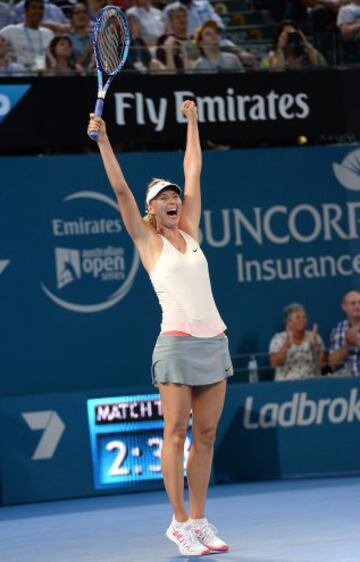 BRISBANE, AUSTRALIA. Maria Sharapova 