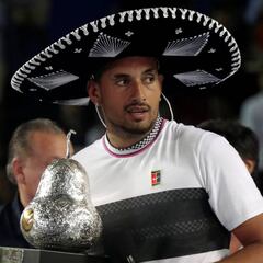 Las imágenes del título de Nick Kyrgios en Acapulco