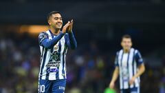  Erick Sanchez of Pachuca during the semifinals first leg match between America and Pachuca as part of the CONCACAF Champions Cup 2024, at Azteca Stadium on April 23, 2024 in Mexico City, Mexico.
