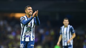  Erick Sanchez of Pachuca during the semifinals first leg match between America and Pachuca as part of the CONCACAF Champions Cup 2024, at Azteca Stadium on April 23, 2024 in Mexico City, Mexico.