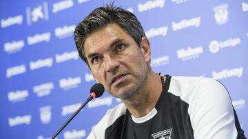 Mauricio Pellegrino, en rueda de prensa previa al partido ante el Real Madrid.