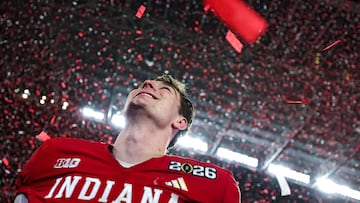 The Indiana quarterback capped a historic season with a CFP title, MVP honors, and a LinkedIn update fans won’t stop talking about.