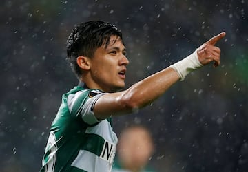 1-0. Fredy Montero celebró el primre gol.