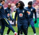 Brasil visita Rusia preocupada por el césped y sin Neymar