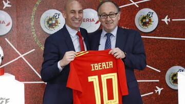 Iberia, nuevo patrocinador de la Federación hasta el año 2023