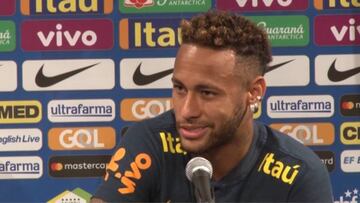 Neymar: "Rival players always hit me when I try to get past them"