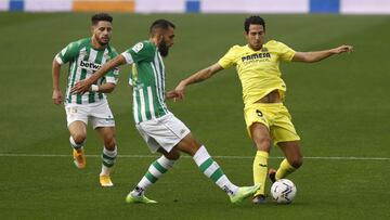 Betis 1-1 Villarreal: resumen, goles y resultado del partido